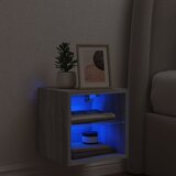  Zidni TV ormarić s LED svjetlima boja hrasta 30 x 28,5 x 30 cm | shoptok.hr