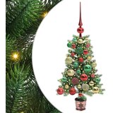  Božićno drvce s 150 LED svjetlima s stalakom Zelena 65 cm PE | shoptok.hr