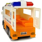  Vozilo hitne pomoći u obliku kamiona - bijelo/narančasti | shoptok.hr