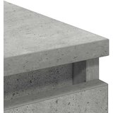  Komoda betonsko siva 80x35x76 cm inženirski les | Shoptok.si