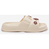 Boto Foam Slides With Clips Ecru Redienna | shoptok.hr
