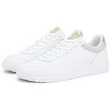 Tommy Hilfiger Niske tenisice 'BASKET CORE LITE' sivkasto bež / svijetlozelena / bijela | shoptok.hr