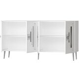 Hanah home komoda seduna white silver | ePonuda.com