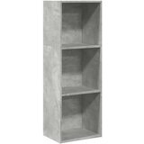 vidaXL Regal za knjige boja betona 40x30x114 cm konstruirano drvo | shoptok.hr