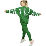Pri Women's tracksuit loose sweatshirt + ribbed leggings CHICAGO Cene
