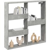 vidaXL Zidni ormarić boja betona 80x15x80 cm od konstruiranog drva | shoptok.hr