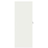  za pohranu Bijelo 90 x 40 x 105 cm Hladno valjani čelik | shoptok.hr