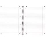 Blok KOLEGIJ A4 PLUS CRTE 80L PERFORACIJA PLUS 4RUPE TOUCH OXFORD 400086493 NARANČASTI | Shoptok.si