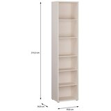 CARRYHOME VITRINA, peščene barve | Shoptok.si