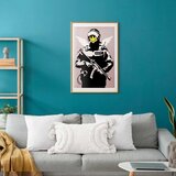  Plakat - Policeman 21x30 Zlatni okvir s margom | shoptok.hr