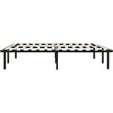  Okvir za krevet crni metalni 200 x 200 cm - 200 x 200 cm | shoptok.hr