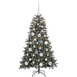 vidaXL Umestno božično drevo med 150 LED Zelena 68 x 68 x 120 cm | Shoptok.si