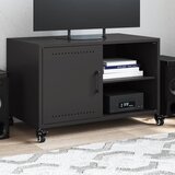 Furnova TV omarica črna 68x39x43,5 cm jeklo, (21924131) Cene