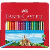 Faber-castell Drvene bojice Vitez 1/24 metalna kutija 115824 Cene