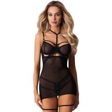 Obsessive Arrowel Black Chemise - Black | Shoptok.si