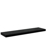  Plutajuće zidne police 2 kom sjajne crne 90 x 23,5 x 3,8 cm MDF | shoptok.hr