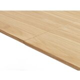 Unique Furniture Proširiv blagovaonski stol s pločom stola u dekoru hrasta u prirodnoj boji 100x190 cm Gallina – | shoptok.hr
