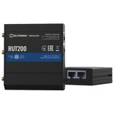Teltonika RUT200 Industrial LTE WiFi Router, 4G, 1xWAN, 1xLAN, 1xSIM