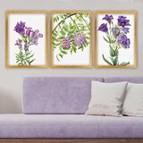 Wallity Set uramljenih slika 3AC_322613521, 3 dijela | Eponuda.ba