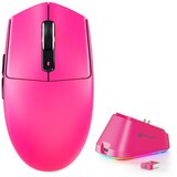 Attack Shark bežični gaming miš G3Pro PAW3311/25000 dpi/omron switches/berry red + charging dock Cene