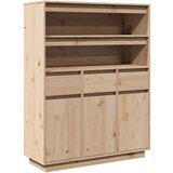 vidaXL Visoka ploča 89x34x116,5 cm puno drvo bor | shoptok.hr