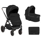 Cangaroo kolica Tiffany set 2u1 sa tvrdom korpom Black