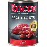  Varčno pakiranje Rocco Real Hearts 24 x 400 g - Govedina | shoptok.hr