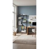 CARRYHOME REGAL črna, hrast artisan | Shoptok.si