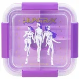 Ljubičasta plastična dječja kutija za ručak K-Pop Demon Hunters –