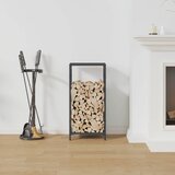  Stalak za drva antracit 34x25x70 cm Hladno valjani čelik | shoptok.hr
