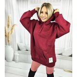 Pri Warm, smooth oversize hooded sweatshirt JANET | Shoptok.si
