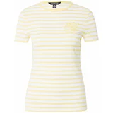 Polo Ralph Lauren Majica 'ALLI' žuta / bijela