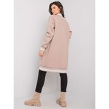 RUE PARIS Sweatshirt-RV-BL-7350.28-dark beige | Shoptok.si