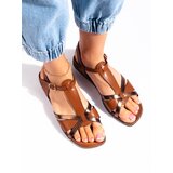 Sergio Leone Brown flat sandals Cijene