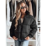 DStreet Kurtka damska zimowa krótka pikowana VIBEGIRL czarna | Shoptok.si