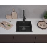 Alveus 1150048 - Kuhinjski sudoper OMNI 45x45 cm granit/crna | Eponuda.com