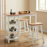  Barski Set 3 kom MDF Bijeli | shoptok.hr