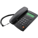 Telefon stoni, LCD zaslon, ID broja, handsfree, crni - ST-300 Black
