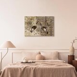  Slika - Retro Cranes (1 Part) Wide 60x40 Akustična | shoptok.hr