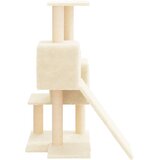  Penjalica za mačke sa stupovima za grebanje krem 82 cm | shoptok.hr