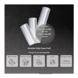 Caso Komplet folij 1, 20 × 30 cm + roli 20 × 600 cm, 30 × 600 cm | Shoptok.si