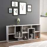 vidaXL ormarić za knjige siva boja betona 67 x 24 x 161 cm od iverice | shoptok.hr