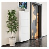 Hanah home Ormar za cipele 4 Piece Metal White | ePonuda.com