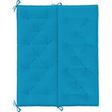  Jastuk za vrtnu klupu svjetloplavi 120x(50+50)x7 cm od tkanine | Eponuda.com