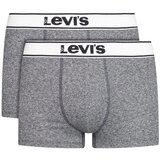 Levi's Trunk 2 Pairs Briefs Siva | shoptok.hr