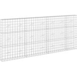  Gabion s žicom debljine 5 mm i mrežom 10x10 cm 350x20x150 cm | shoptok.hr