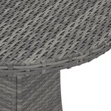  5-dijelni set vrtnih sofa od poliratana s jastucima sivi | shoptok.hr