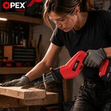  Komplet 21V aku. sabljasta batna žaga lisičji rep 2x 1.5Ah listi in kovček | Shoptok.si