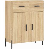  Visoka komoda hrasta sonome 69,5x34x180cm od konstruiranog drva | shoptok.hr