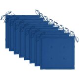  Sklopive vrtne stolice s jastucima 8 kom masivno bagremovo drvo | shoptok.hr